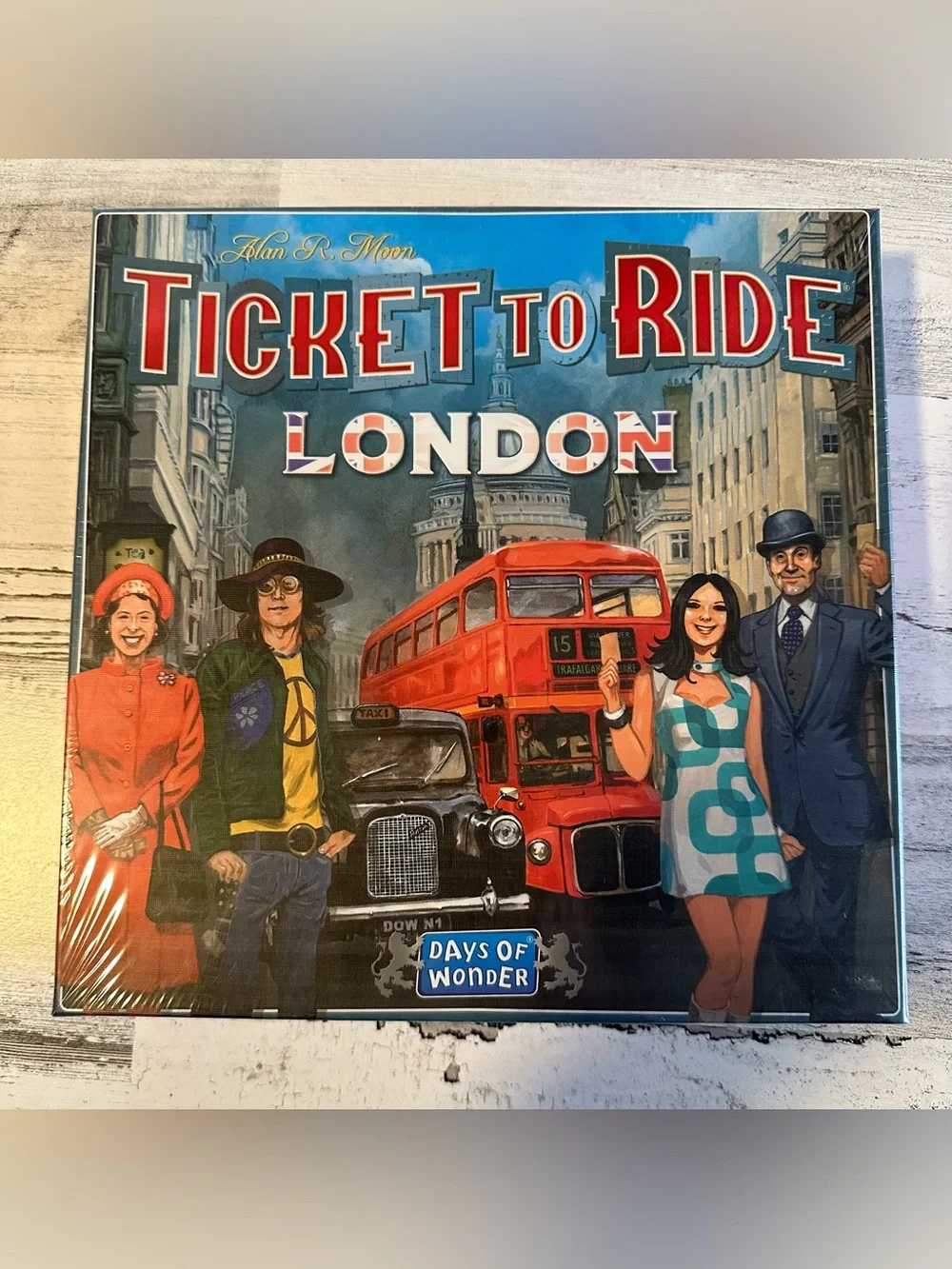 Ticket To Ride London Alan R. Moon Days Of Wonder Family Board Game New Sealed